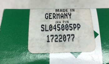 INA SL045005-PP roller bearings